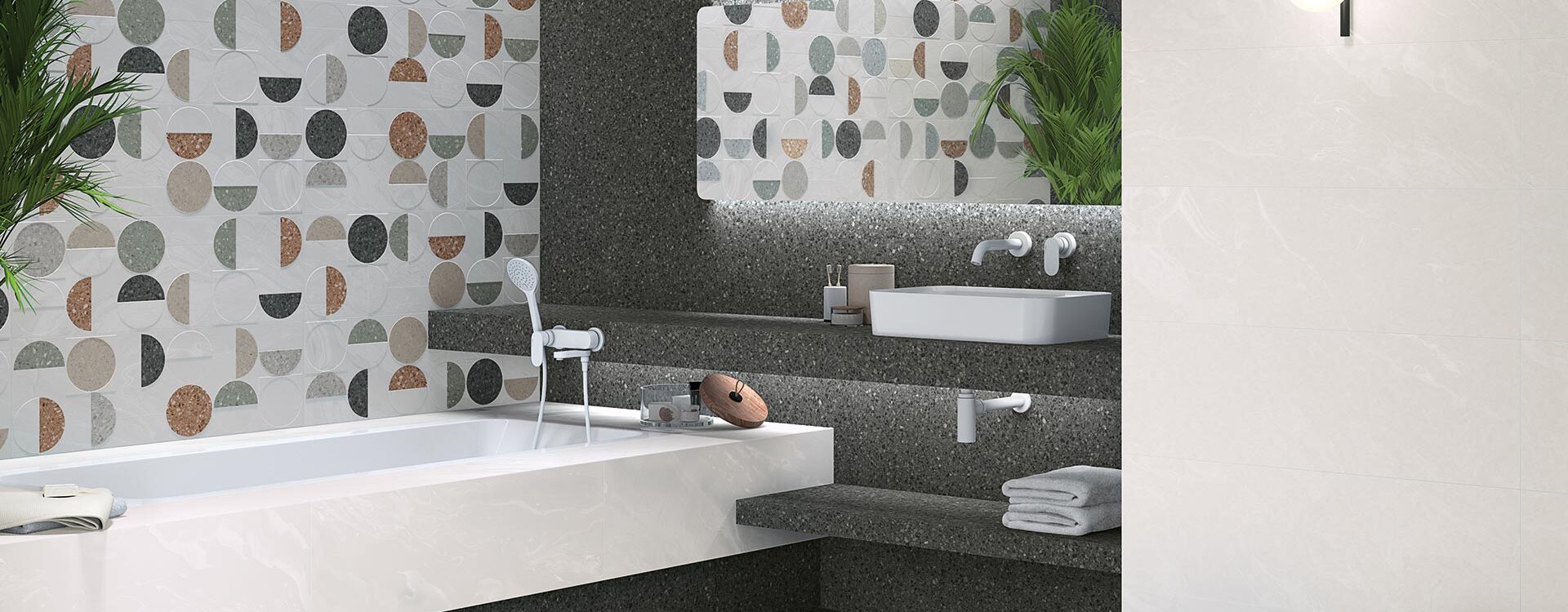 STRAVAGANZA_A853_V24_NIZA_NEGRO_STRAVAGANZA_BLANCO_MESINA_MULTICOLOR 1920X750 | GB Baticenter Quels sont les types de lavabos pour une salle de bain ? Forbach