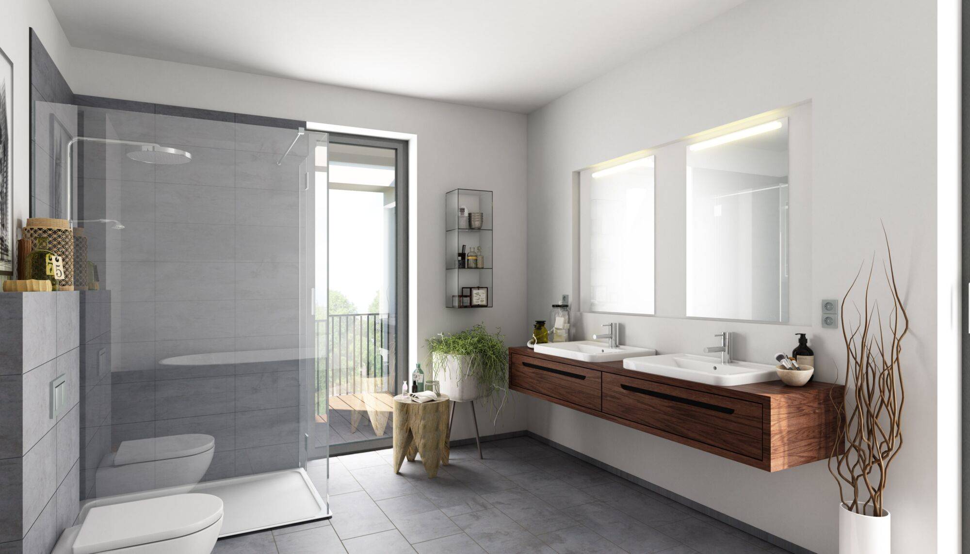 CONCEPTION SALLE DE BAIN | GB Baticenter Rénovation et aménagement de salle de bain clé en main à Rohrbach-lès-Bitche près de Forbach Sarreguemines 1