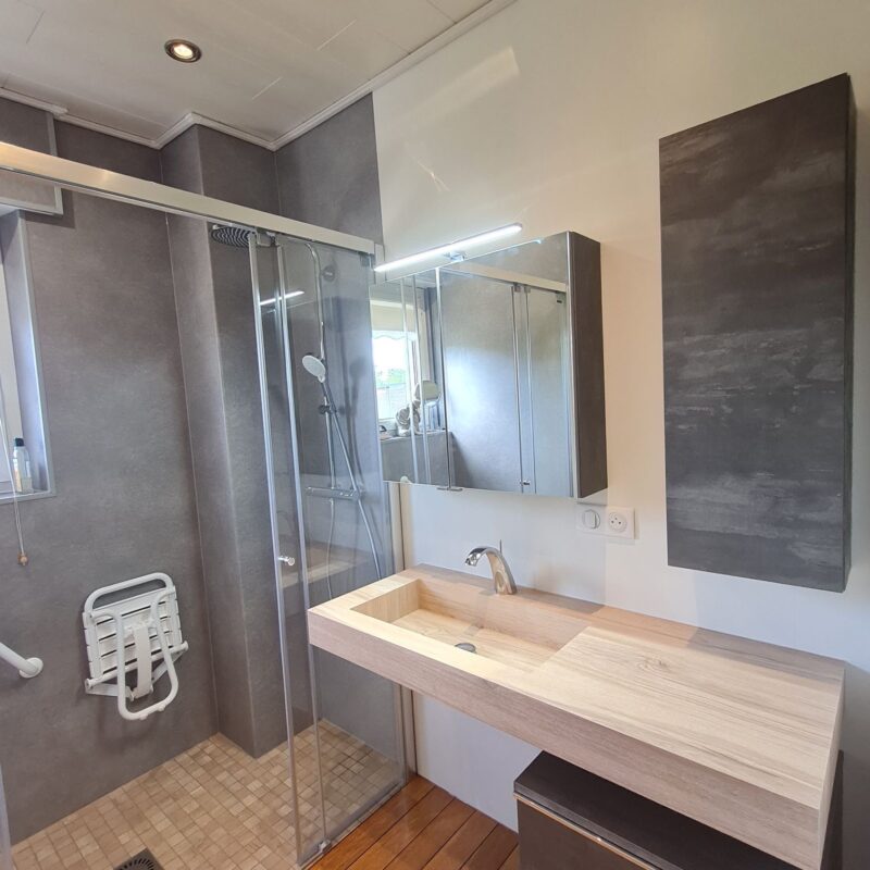 SALLE DE BAIN PMR GB BATICENTER 1 800X800 | GB Baticenter Rénovation et aménagement de salle de bain clé en main à Rohrbach-lès-Bitche près de Forbach Farébersviller 8